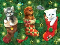 Christmas Cats #1