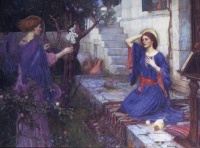 The Annunciation by John William Waterhouse