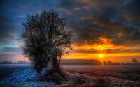 A Chromatic Winter Sunrise