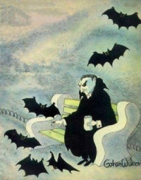 dracula and bats