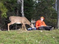 I went deer hunting but did not see any....