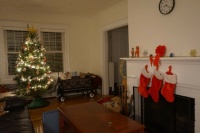 our living room christmas decor :)