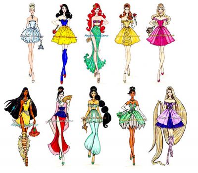 Disney Fashion Princesses
