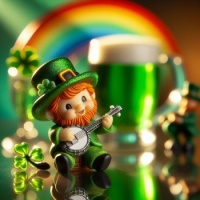 Leprechauns on St Paddy's Day  (resizable 9 to 306 pieces)