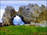 Kissing Rocks on the Monterey Peninsula, California