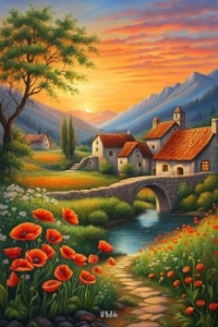 Enchanting Spring Evening