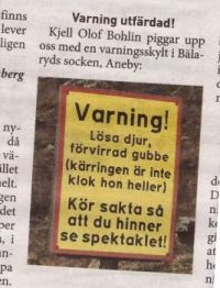 Watch out!