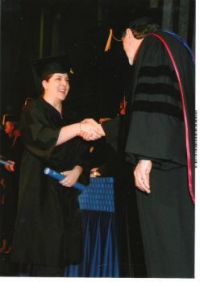 Carolyn's graduation from SUNY Fredonia 2012