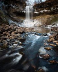 Waterfall & River