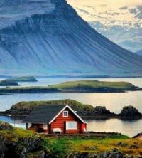 Red House In Iceland...