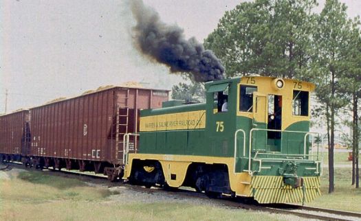 Warren & Saline River Railroad. Warren, Arkansas.