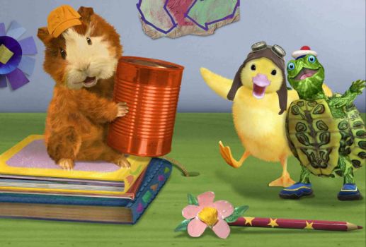 Solve The Wonder Pets jigsaw puzzle online with 12 pieces