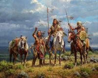 A welcome to the New Day • Painting by Martin Grelle