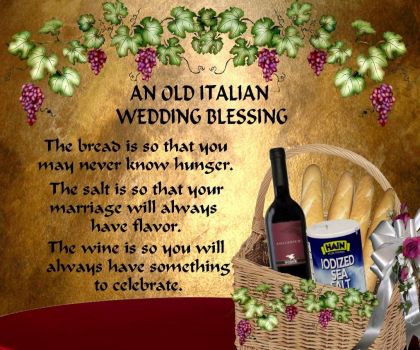 Solve An old Italian Wedding Blessing jigsaw puzzle online ...