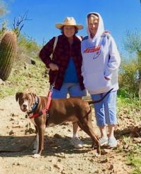 apache trail, 2-20-2019 Mikie, Maggie & Avie