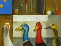 Four ducks