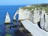 White Cliffs of Etretat, France