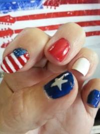 4th flag nails