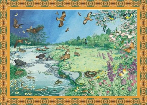 Solve Spring Meadow jigsaw puzzle online with 48 pieces