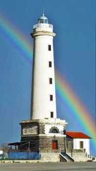 Lighthouse with a Rainbow...