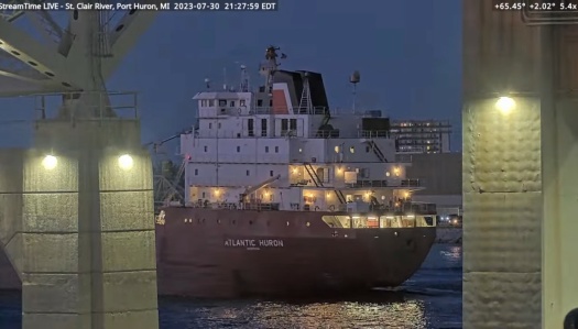 Solve Atlantic Huron & the Blue Water Bridge, Port Huron, July 30, 2023