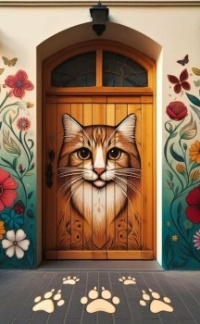 A cat lover lives here 😊   (the number of pieces can be changed from 15 to 198)