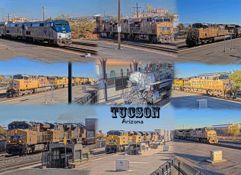 Solve Welcome To Tucson Arizona Virtual Railfan Jigsaw Puzzle Online With 48 Pieces