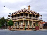 Heritage building in old port of Maryborough, Qld, Australia