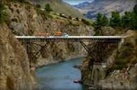 Waiau Ferry Bridge, Hanmer Springs, New Zealand