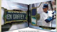 Ken Griffey Jr. Triple Threads nameplate