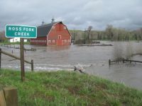 Ross Fork flood 2012