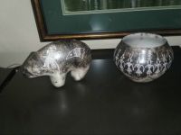 Horse Hair fired pieces from Acoma Pueblo