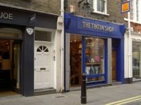 The Tintin shop in London