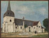 UTRILLO CHURCH AT ST HILAIRE c.1911