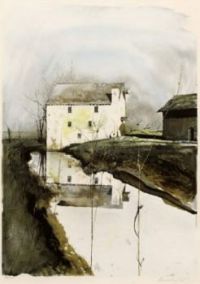 Andrew Wyeth -American, 1917–2009-Flour Mill