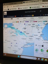Lake-Effect snow band