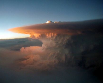Supercell cloud
