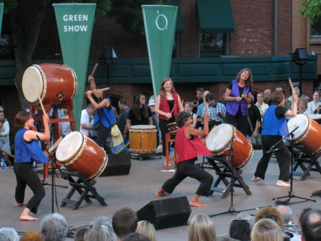 The Green Show at the Oregon Shakespeare Fesetival