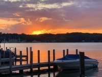Saugatuck, Michigan sunset