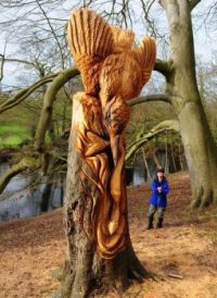 Guerrilla tree sculptur