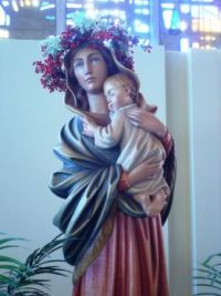 Blessed Mother & Baby Jesus statue
