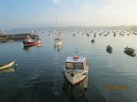 Early morning light, St. Mary's Harbour, Isles of Scilly