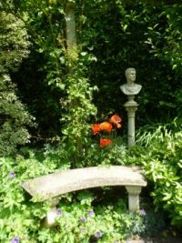 UK Stocumber, open garden day. Lovely quiet corner