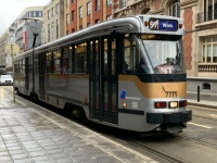 Brussels tram