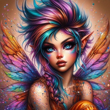 Solve beautiful pixie (Photorealism style art) jigsaw puzzle online ...