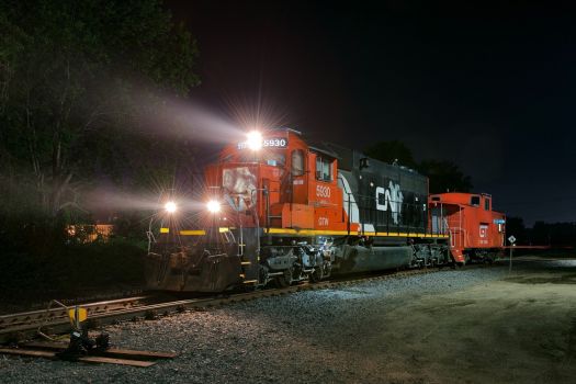 GTW(CN) SD40-2 5930 at Kalamazoo July 4, 2018