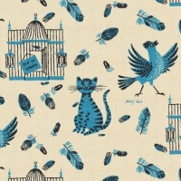 Out to Lunch by Tammis Keefe vintage fabric