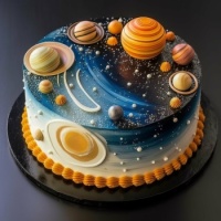 Astronomy cake