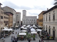 Market day at Todi (Italy)