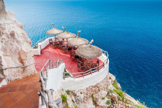 Café in Menorca